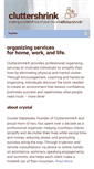 Mobile Screenshot of cluttershrink.com